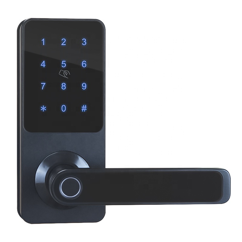 Orbita digital deadbolt double sided knob keyless cerradura fechadura entry smart lockset interior