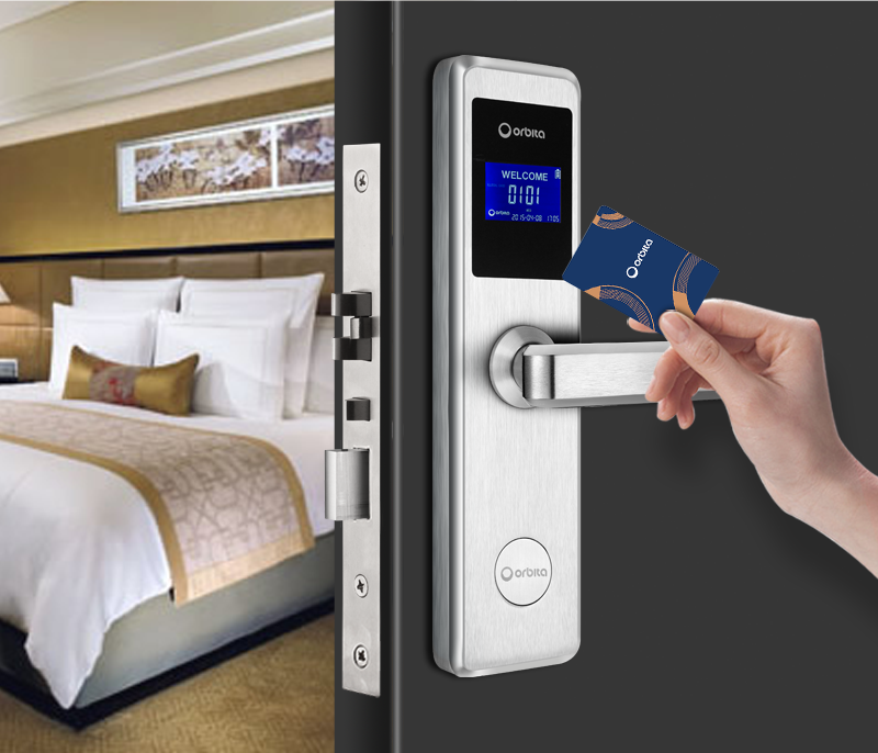 orbita card lock for korea market digital door lock system