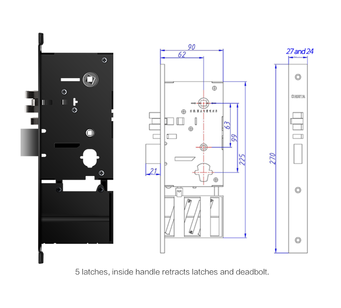 Orbita smart Hotel door lock RFID electric key card hotel room power card switch for sale