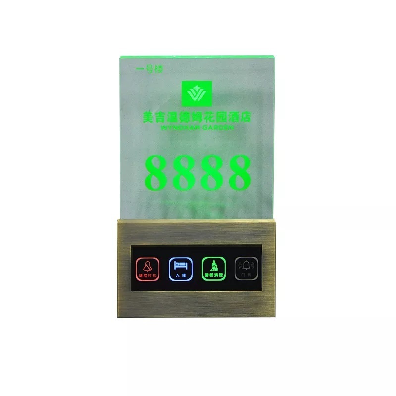 ORBITA DS-66Hz hot sale backlit lighting hotel  door plate signage