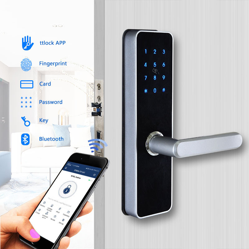 Orbita smart door locks optional fingerprint key card bluetooth app locks for airbnb residence apartment