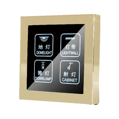 soft touch electrical switch,hotel automation light switch touch panel