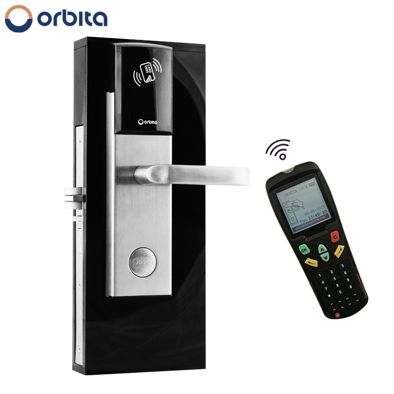 Orbita Sdk Api Electronic Keyless Entry Intelligence Smart Key Swipe Rf M1 Card Digital Rfid Hotel Door  Locks System