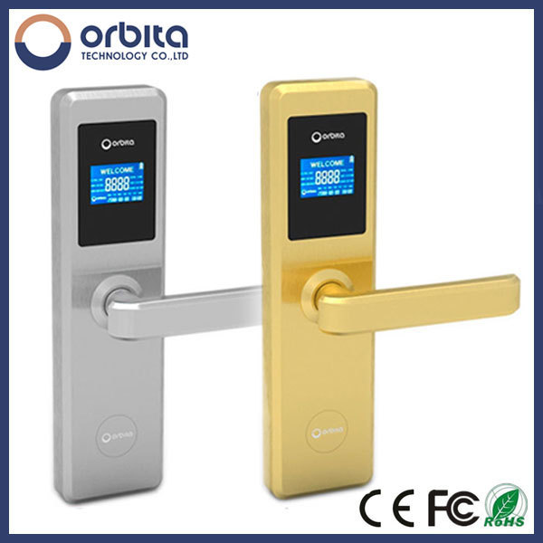 Orbita Brand Hotel lock Electronic RF proximity card hotel door handle lock E4031