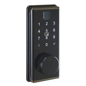 Orbita household home entry door fingerprint code card mobile control digital keyless US market deadbolt lock