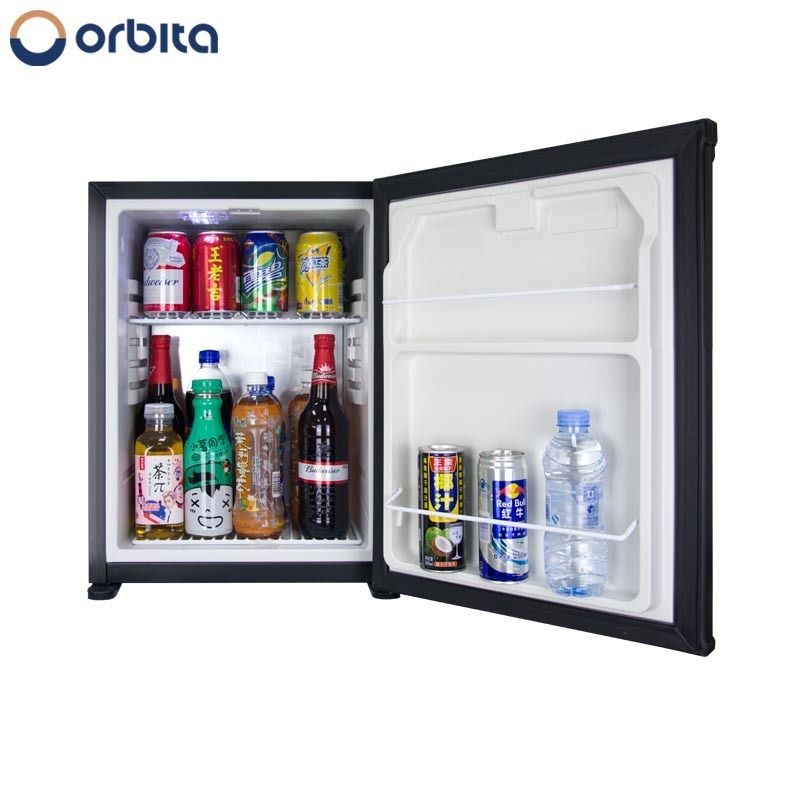 ORBITA wholesale 40 Liter Glass Door minibar Refrigerator for Coco Cola, Hotel Mini Display Fridge