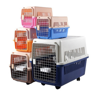 Pet Carrier for Cats, Dogs and Puppies Luxury Small Pet Kennel Crates Dog Carrier for Travel