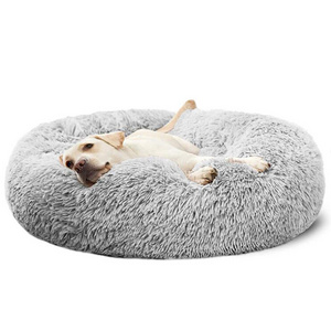 Ultra Soft Calming Pet Bed Accessories Suppliers Soft Custom Cat Bed,Indoor Orthopedic Machine Washable Luxury Dog Bed.