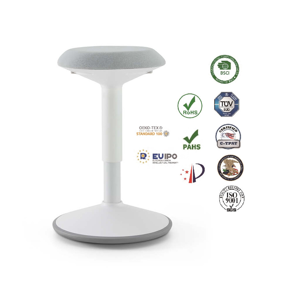 New design  Home Work Study Active Sit Stand stool Height Adjustable Wobble Stool Office Balance Standing desk stool Chairs