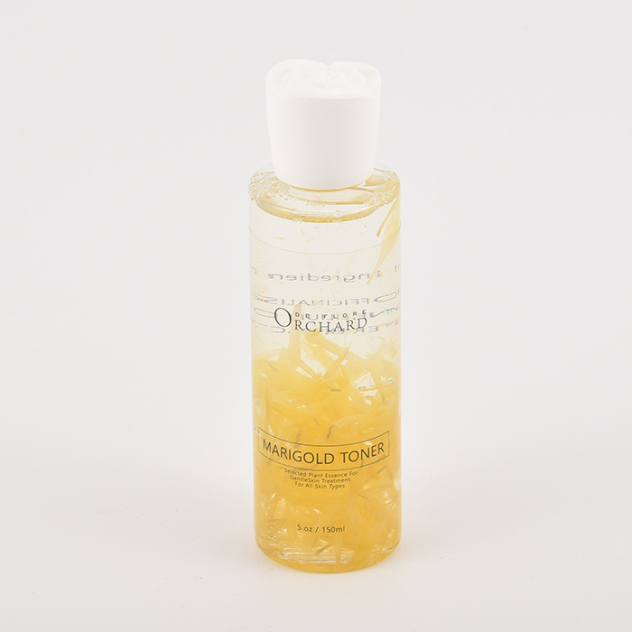 OEM Smoothing Hydrating Skincare Marigold water Shrinking Pores Nourishing Face Toner