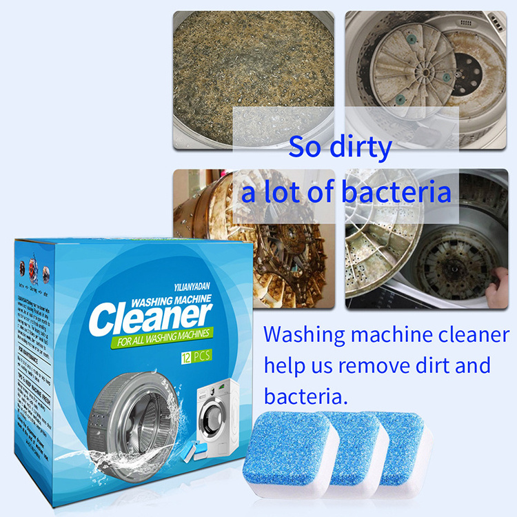 Washing machine cleaner effervescent cleaning tablet for sale