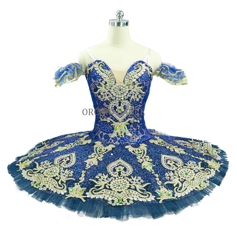 Professional New Design Custom Size Adult Blue Classic Nutcracker Ballet Tutu Costumes