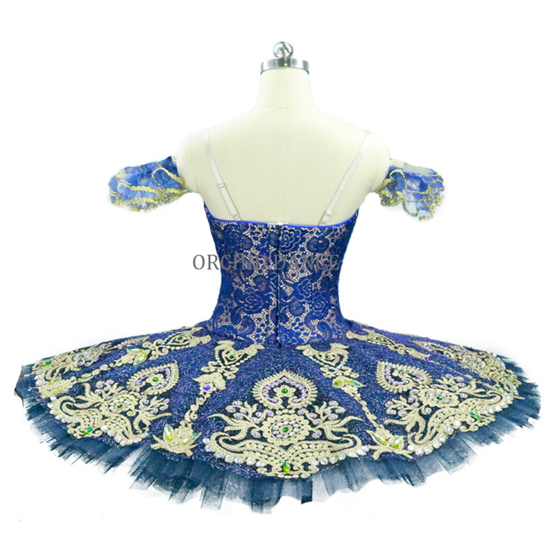 Professional New Design Custom Size Adult Blue Classic Nutcracker Ballet Tutu Costumes