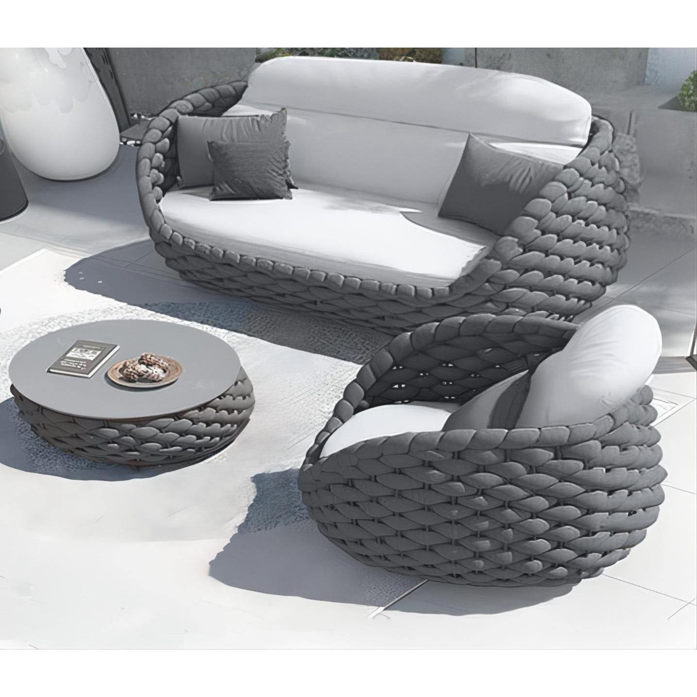 patio sofas for home luxury rattan porch furniture outdoor garden lounge sectional sofa modern sofa couch