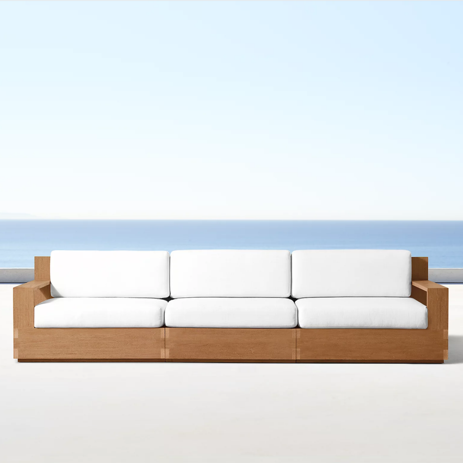 patio luxury couches sofa garden teak wood sofa sets hotel modern sectional sofa outdoor furniture