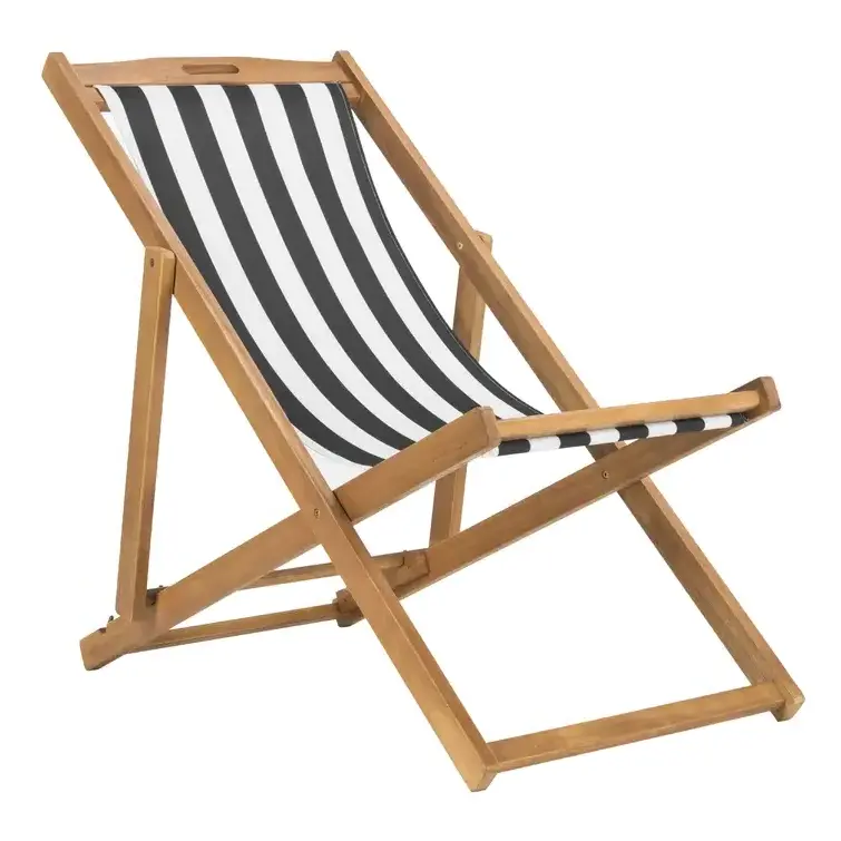 patio lounge sunbed pool teak wood chaise chair garden folding sun loungers beach folding chairs outdoor furniture