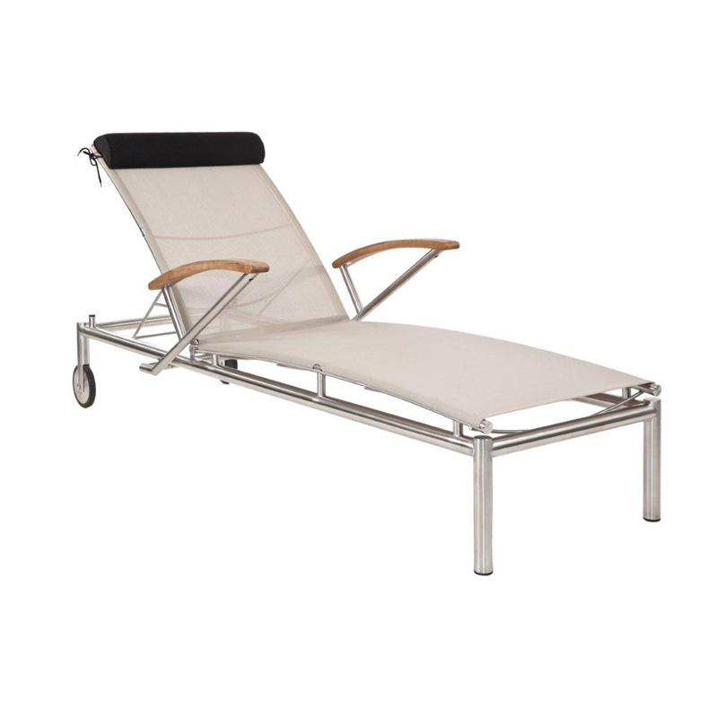 luxury sun lounger pool side customize hotel chaise chairs garden sun loungers chair for beach