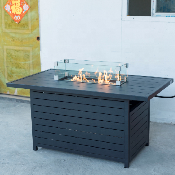 outdoor fireplace garden supplies set table top gas fire pit patio rectangle propane fire pit tables with glass hotel furniture