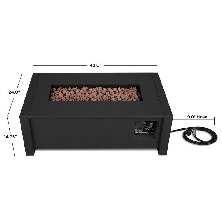 white outdoor modern smokeless propane heater garden furniture concise style patio aluminum gas fire pit with free lava rocks