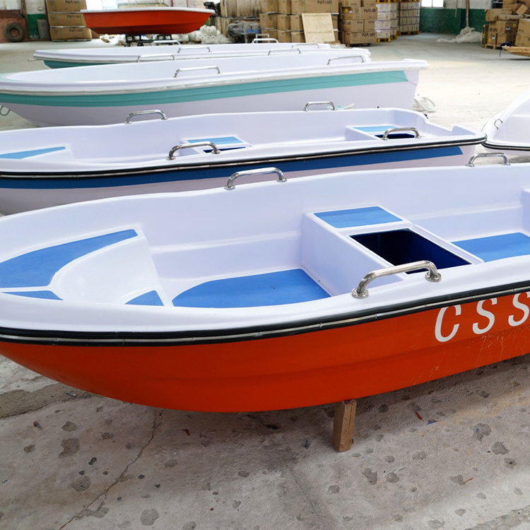 Factory Direct Sell Round Head Fiberglass Handle Paddle Rowing Boat 3.6m Fishing Boat Speedboat