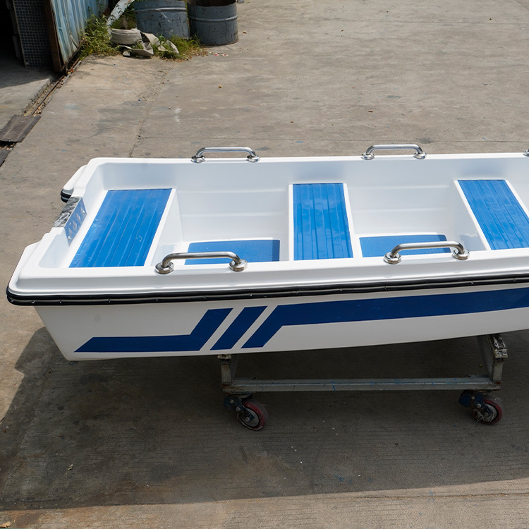 Customized Products Fiberglass Jet Boats Small Motor Boat OUTBOARD Engine Pointed Bottom Speedboat