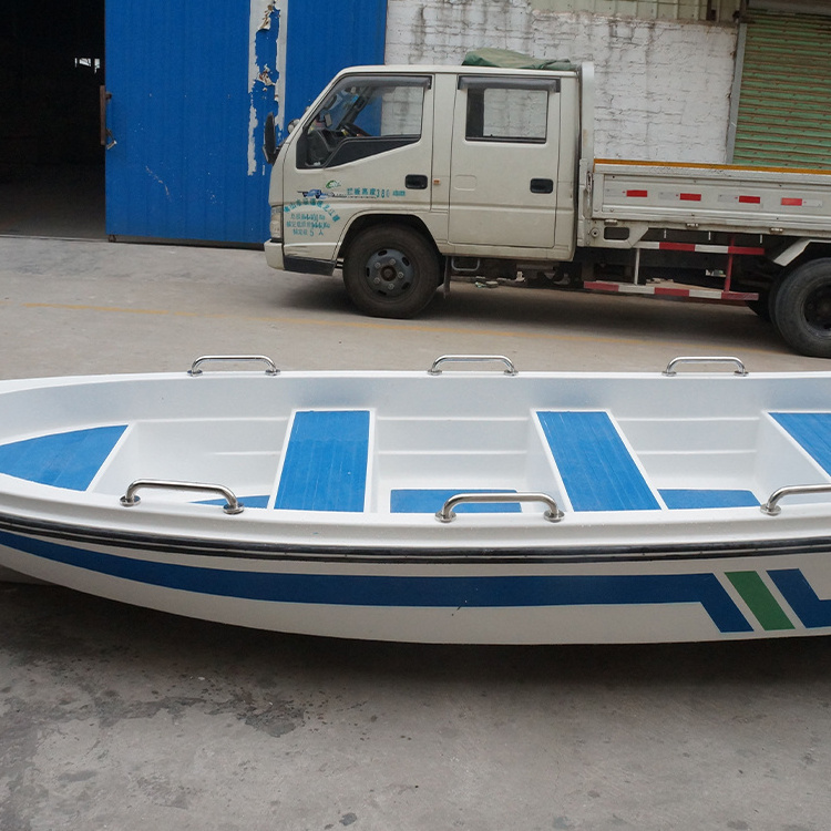 Customized Products Fiberglass Jet Boats Small Motor Boat OUTBOARD Engine Pointed Bottom Speedboat