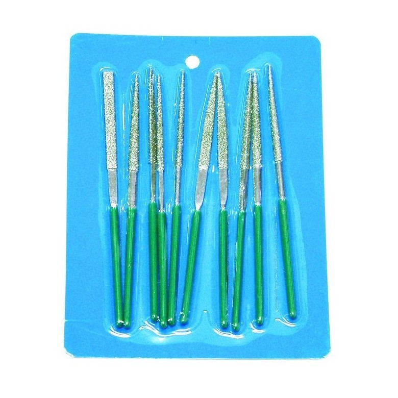 The hottest selling industrial diamond stone file set 46# with handle