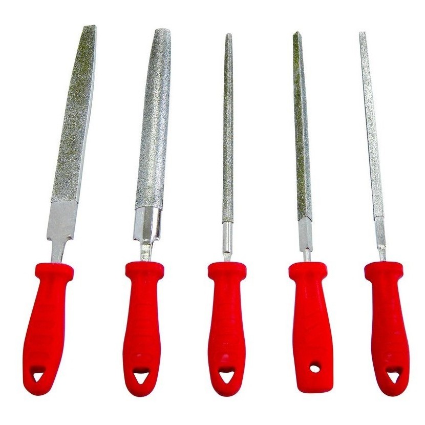 The hottest selling industrial diamond stone file set 46# with handle