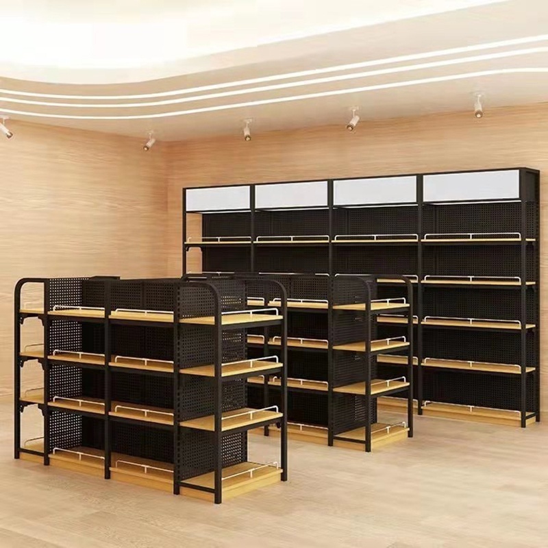 wood shelves for retail store supermarket wooden shelf for sale advertising display stand shelf