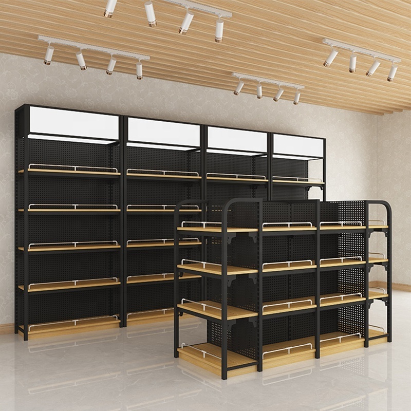 wood shelves for retail store supermarket wooden shelf for sale advertising display stand shelf