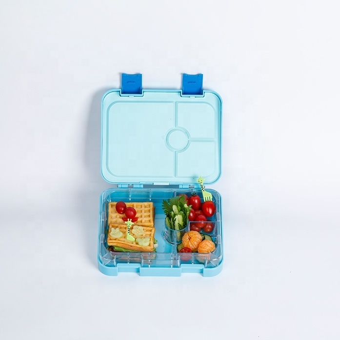 Factory price 4 compartment tiffin children school leakproof with lock and seal