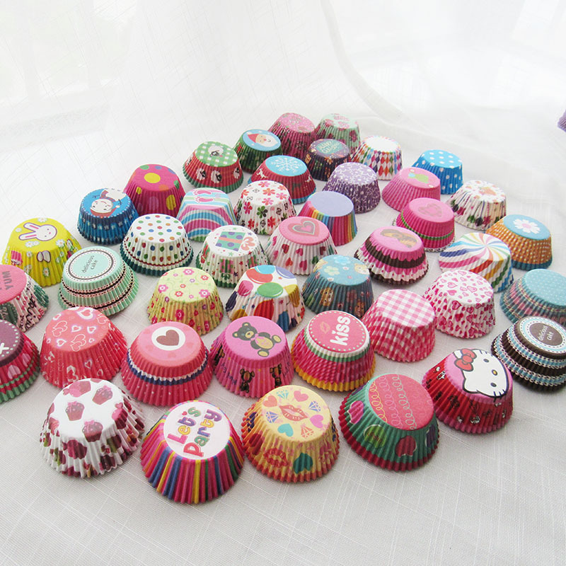 Disposable  Large Paper Baking Cups Muffin Cups for Baking Cupcake upcake liner paper cupcake case 100Pcs/set