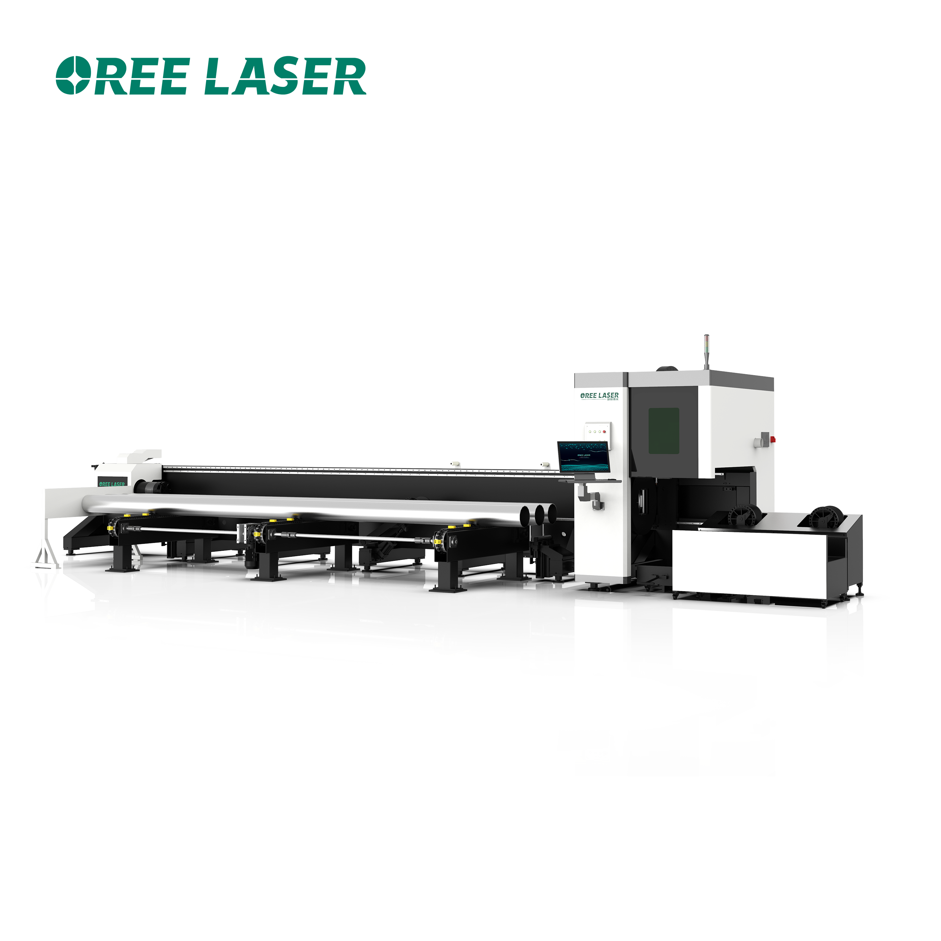 Efficient Performance Fully I Beam Tube Cnc 3000w Automatic Pipe Cutting Machine Fiber Laser