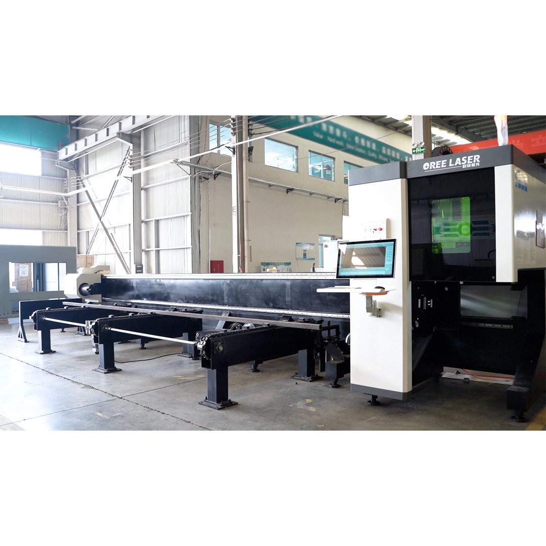 Efficient Performance Fully I Beam Tube Cnc 3000w Automatic Pipe Cutting Machine Fiber Laser