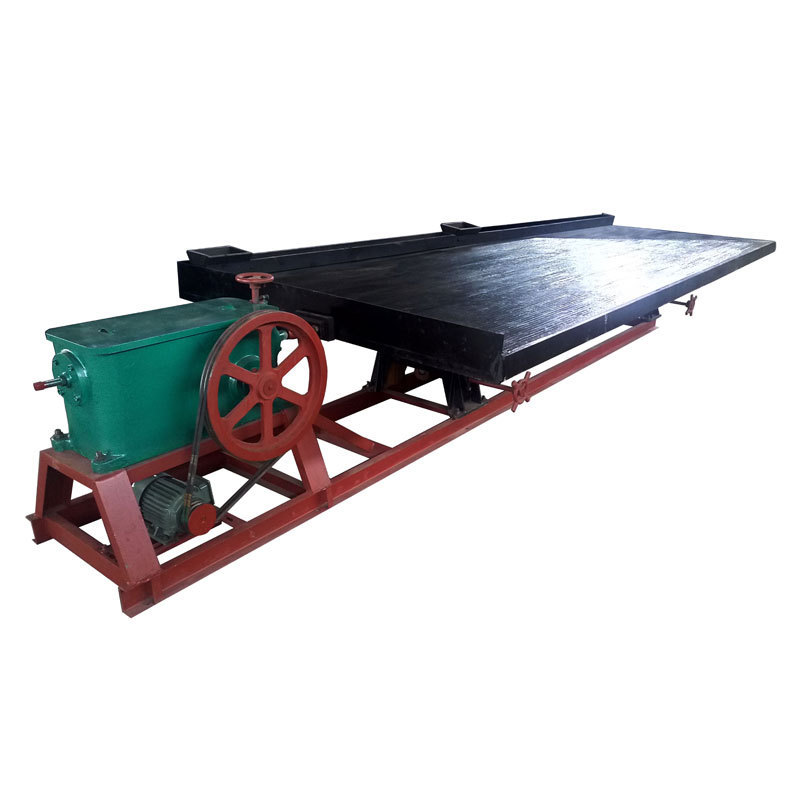 nonferrous metals vibrating table gravity separator high recycle small shaking table