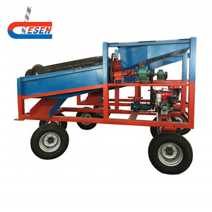 Mini Mobile Gold Trommel Screen  Portable Gold Trommel Wash Plant For Sale