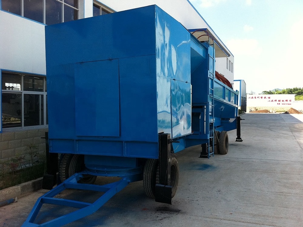 River Gold Wash Machine For Sale / Mobile gold washing machine alluvial gold sluice