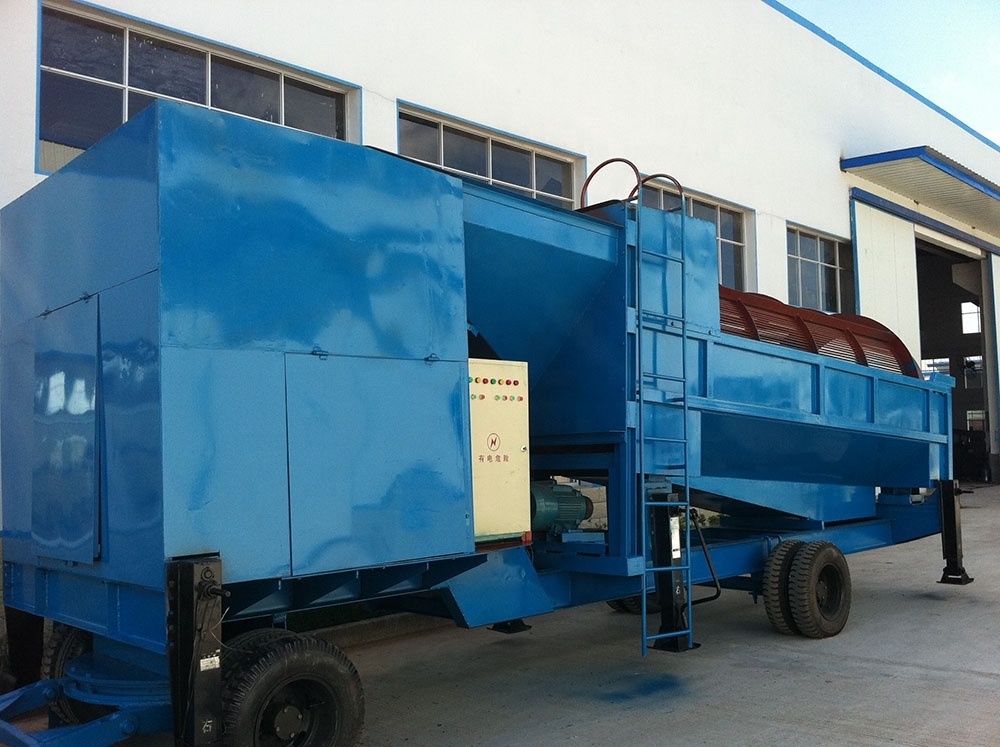 River Gold Wash Machine For Sale / Mobile gold washing machine alluvial gold sluice