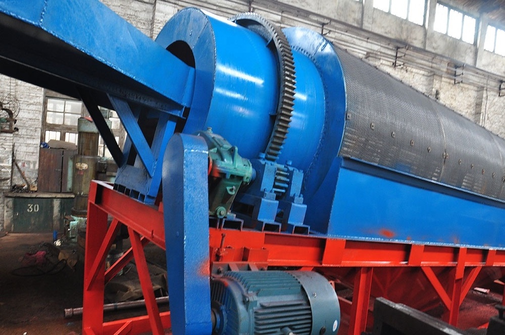 Big Capacity Sand Gold Trommel Drum Screen Washing Plant For Sale