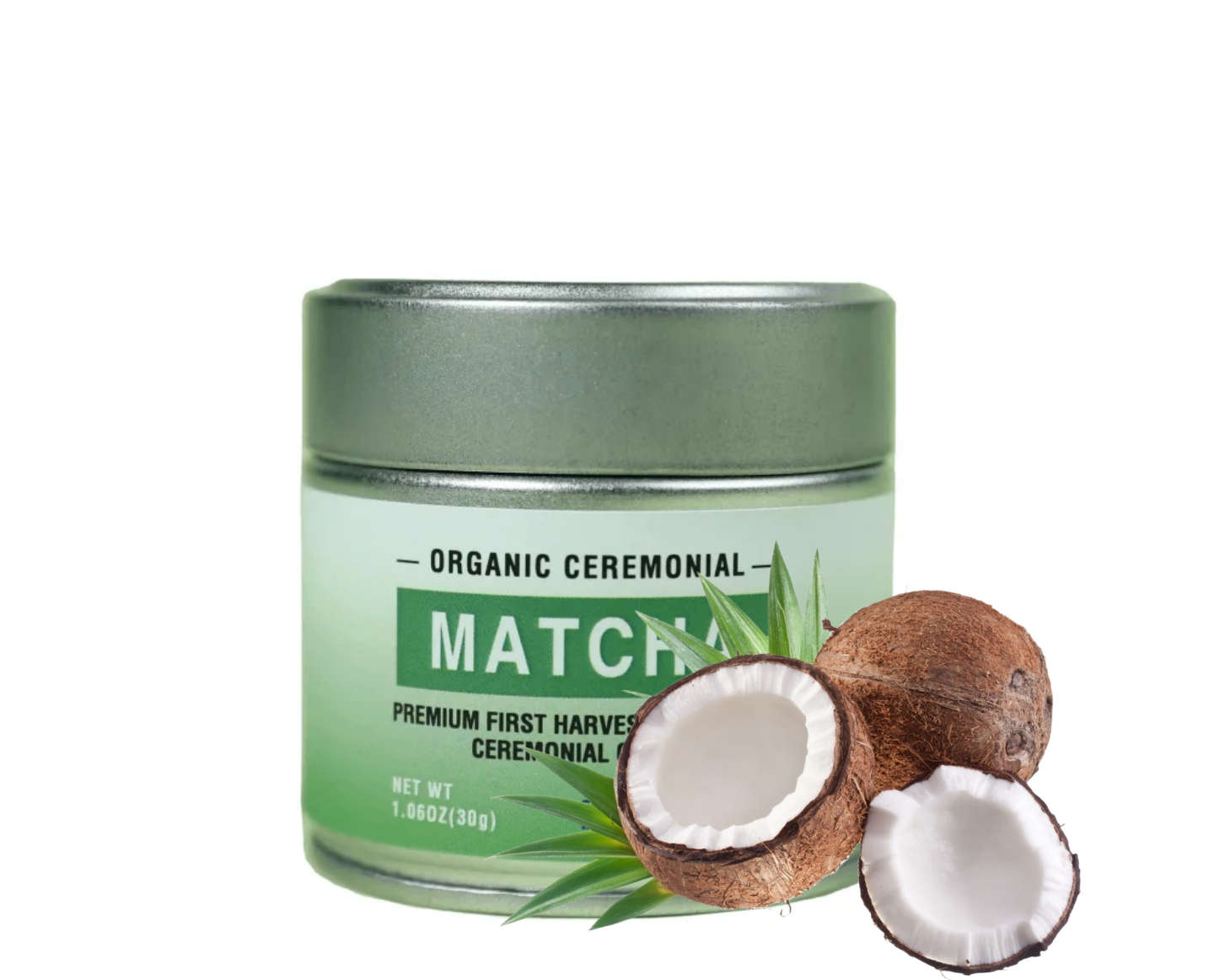 Wholesale Top Grade Organic Coconut Flavour Matcha Powder Green Matcha Tea Powder