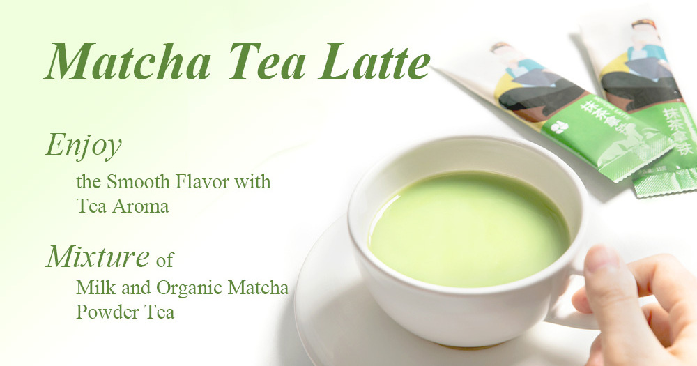 Matcha tea Drinks  Adaptogens mushrooms Oat Milky powder blends matcha Green Tea Latte for Coffee Substitute