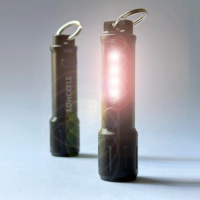 Mini Powerful EDC Keychain Flashlight with Magnet UV 365 Light Powerful 400LM,Rechargeable IP44 Waterproof 4 Modes Flashlight