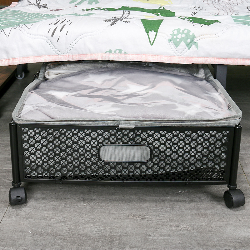 Under Bed Storage With Wheels Storage Bins For Bedroom Rolling Under The Bed Clothes Shoe Storage Container