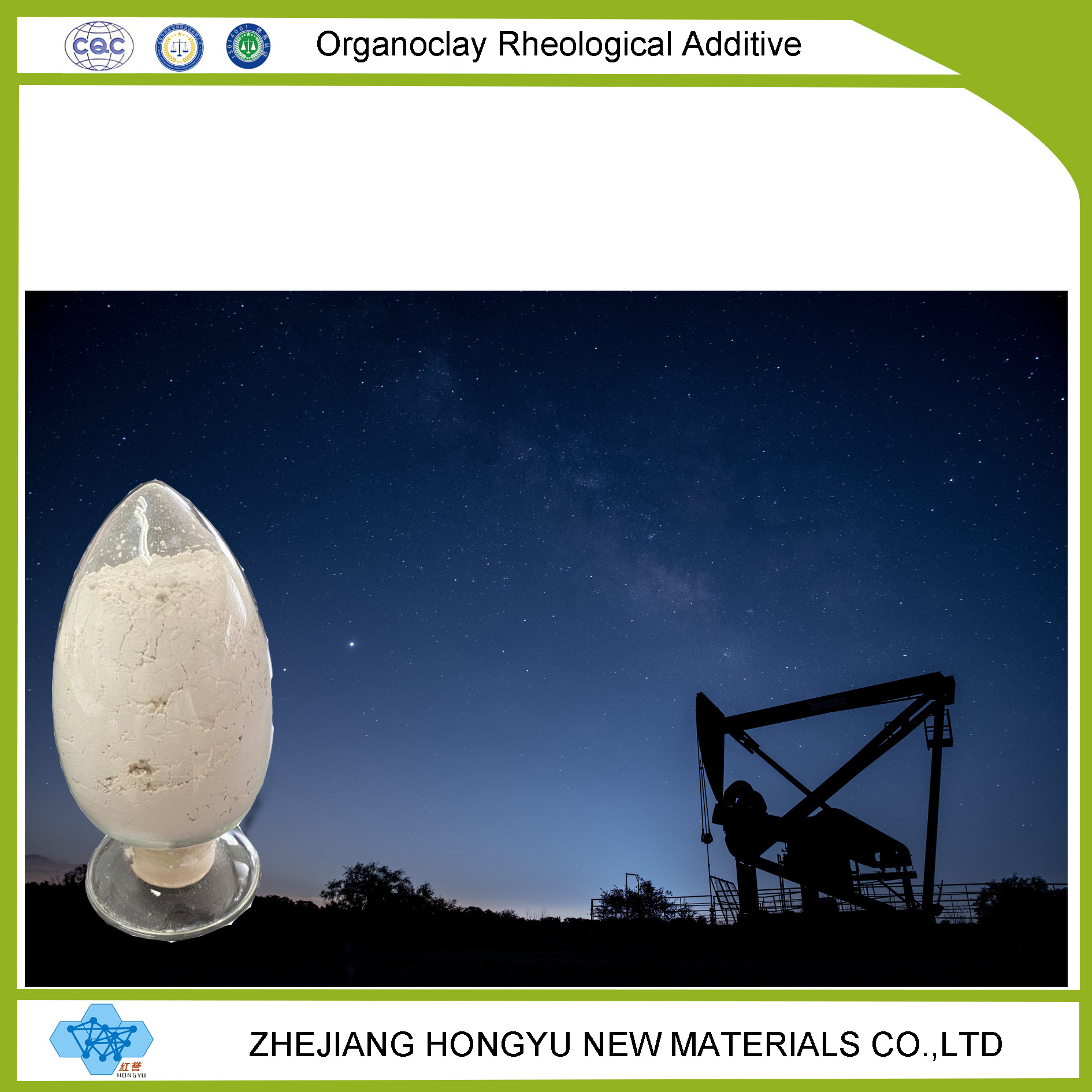 Drilling grade bentonite HY-60W-2 water-based bentonite clay