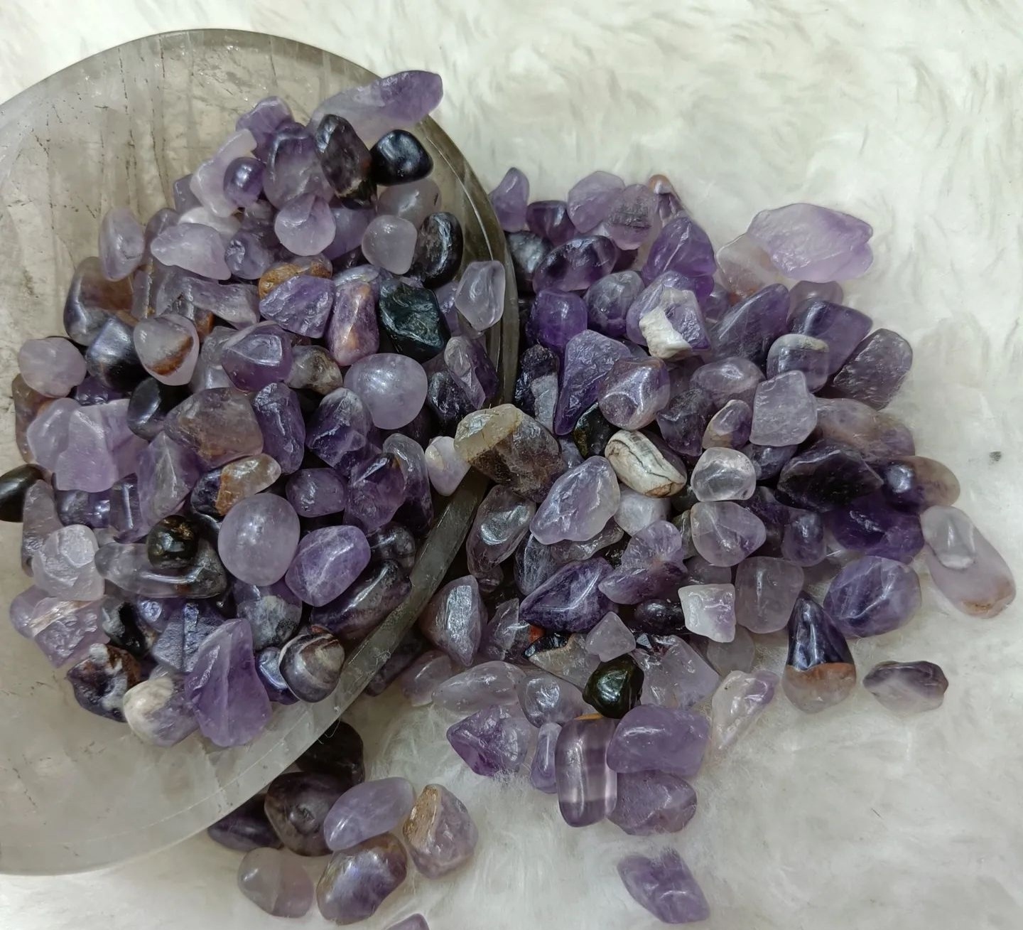 Best Selling Amethyst Chips with 100% Natural Wholesale Bulk Natural Raw Gemstone Amethyst Chips For Sale Healing Crystal Stone