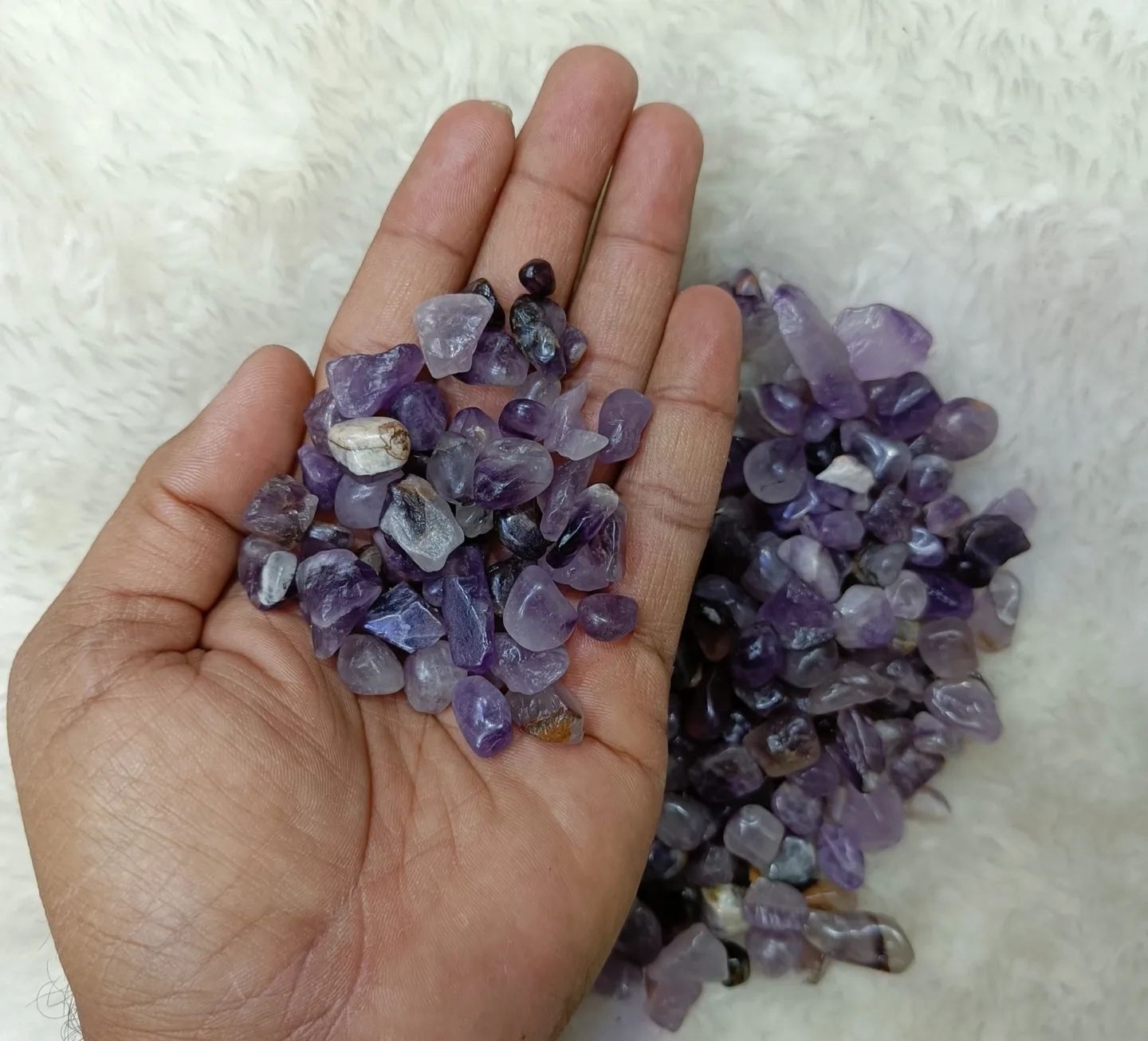 Best Selling Amethyst Chips with 100% Natural Wholesale Bulk Natural Raw Gemstone Amethyst Chips For Sale Healing Crystal Stone