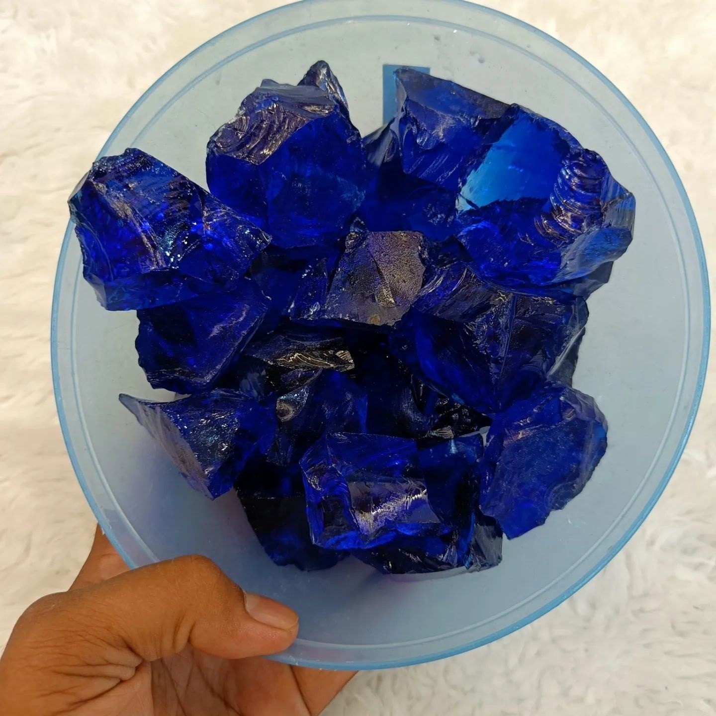 High Quality Bulk Blue Obsidian Rough And Raw Stone For Healing And Feng Shui Stones Crystal Crafts From India By OCA