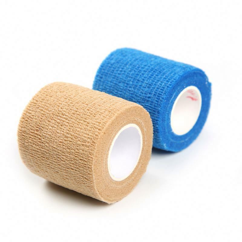 OPI approved various colors medical conforming gauze late glue cotton self adhesive cohesive elastic bandage