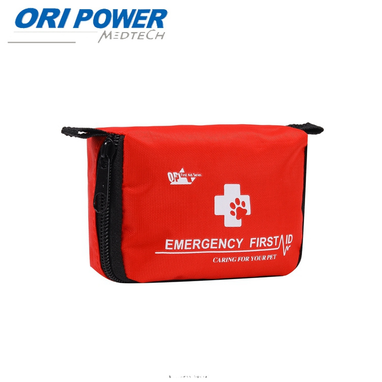 Ori-Power New portable Pet Emergency Travel kit for Cat and Dog First Aid Pouch for Pets