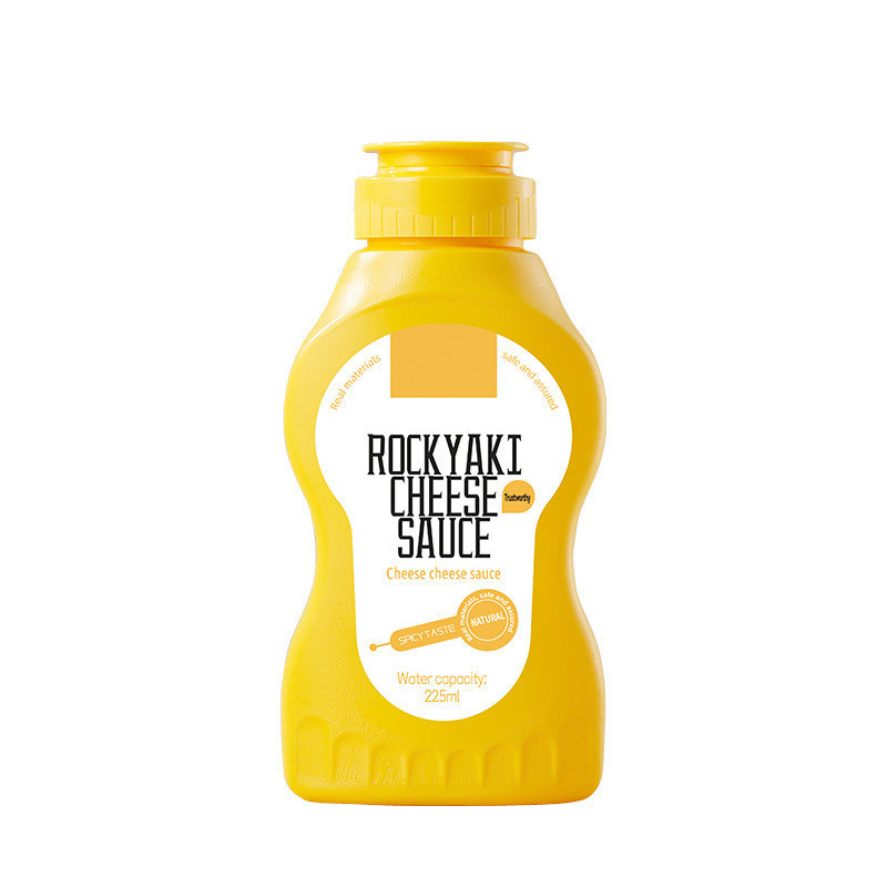 HDPE Plastic Honey Syrup hot sauce chili tomato ketchup bottle mustard mayonnaise container cheese salad dressing squeeze bottle